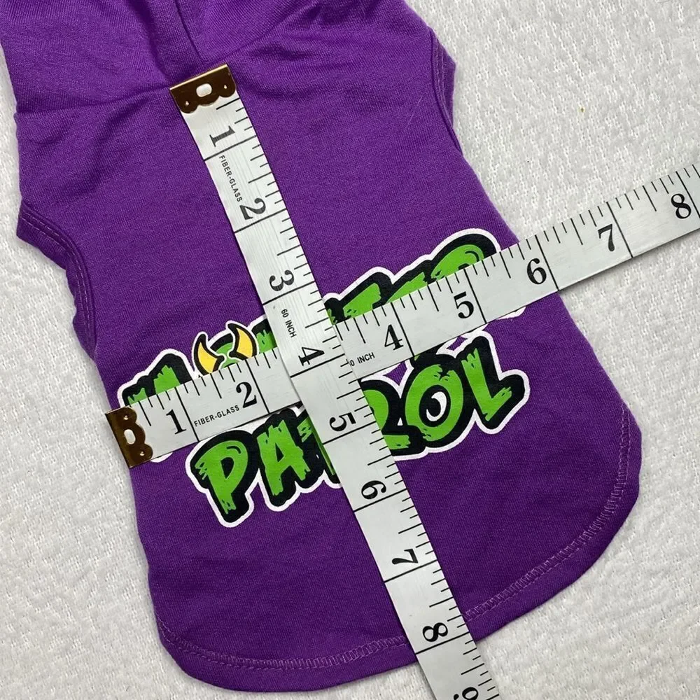 Monster Patrol Halloween Dog Hoodie Costume